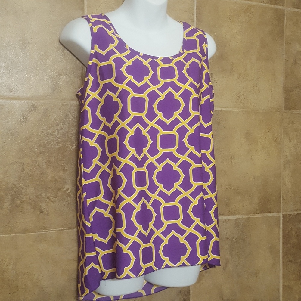 The Royal Standard Tank Purple Gold Small